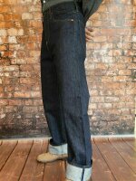  Quartermaster Denim Jeans 30er Jahre Style Rockabilly US Army Nose Art Slim Fit