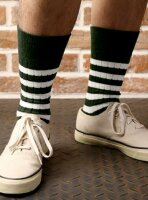 Prison Style Striped Socks Old School Heritage Vintage