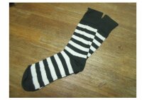 Prison Style Striped Socks Old School Heritage Vintage