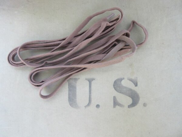 Original US Army Brown 71&quot; Schn&uuml;rsenkel f. Service Jump Boots