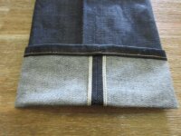 Women Quartermaster Denim Jeans 30er Jahre Style Rockabilly -36